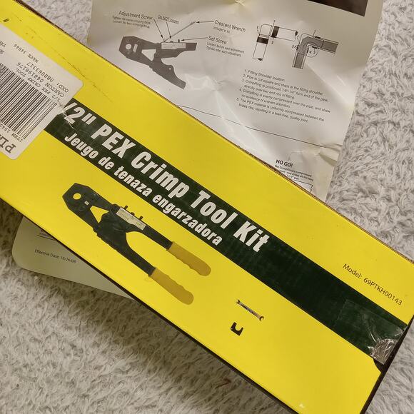 Apollo PEX Crimp Tool Kit 1/2" Crimp Adjustment Wrench - Picture 5 of 7